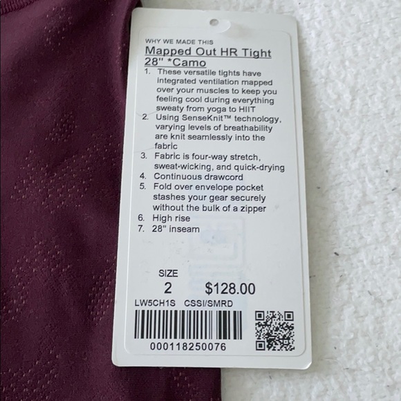 New with tags, Lululemon leggings! - Picture 2 of 4